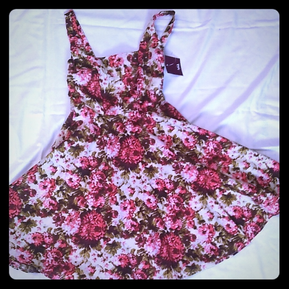 Spring Floral Dress
